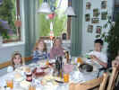 beim Brunch bei den "Beers" Nachbarn